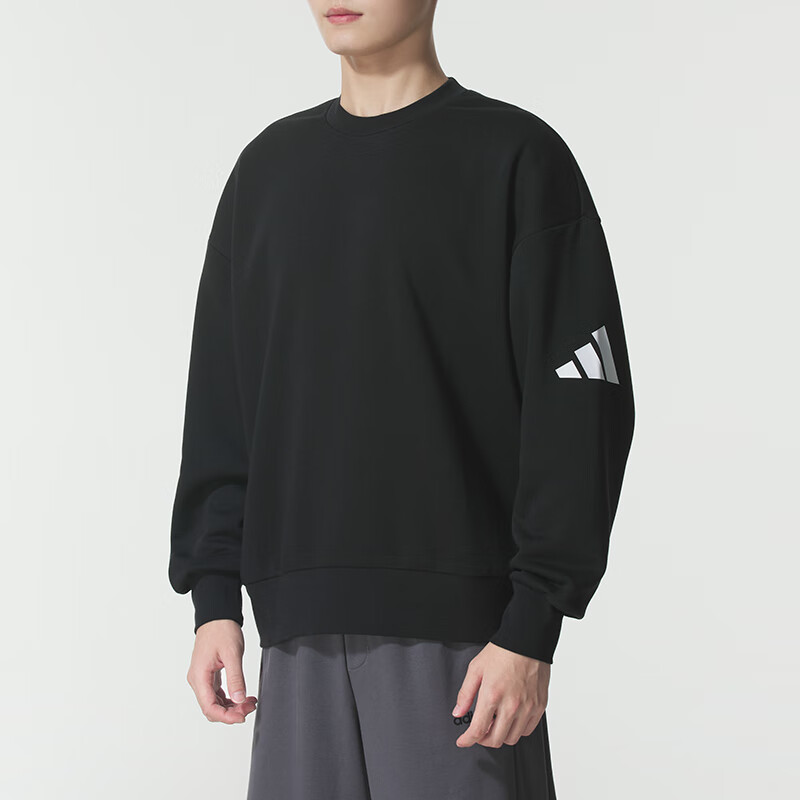 阿迪达斯(adidas)男子新款圆领经典款运动休闲套头卫衣JF3542 ZP高清大图
