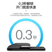 以方科技 幻影指纹锁家用防盗门刷卡锁智能远程带监控可视猫眼密码锁带屏锁幻影S20