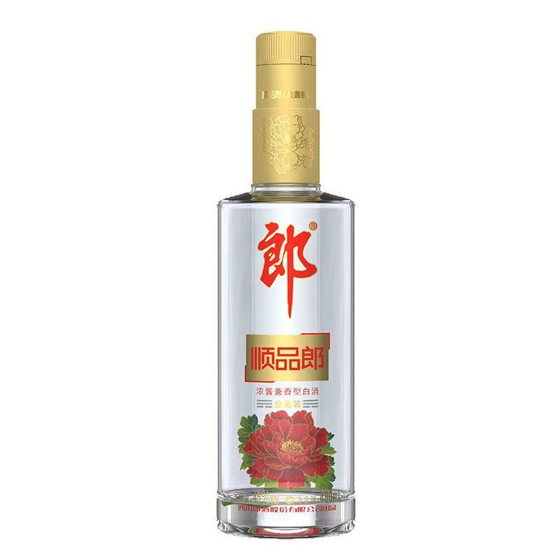 郎酒顺品郎金盖45度480mL*1瓶 浓酱兼香型白酒