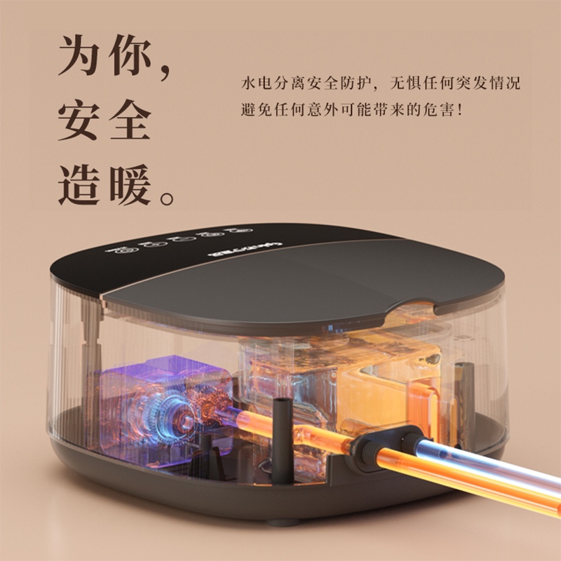 苏宁宜品米家APP智能互联小爱同学水暖电热毯单人水循环家用电褥子智能恒温水暖毯高端毯1.5*1.8米高清大图