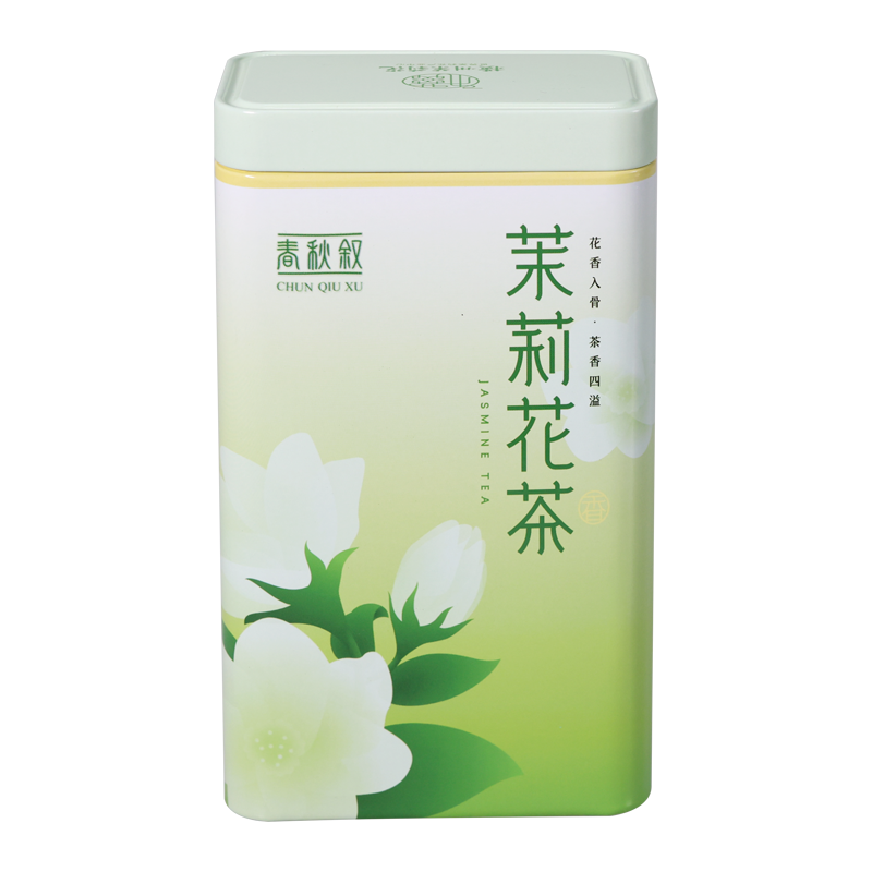 春秋叙 茉莉花茶 茉莉花茶芽萃 200g/罐高清大图
