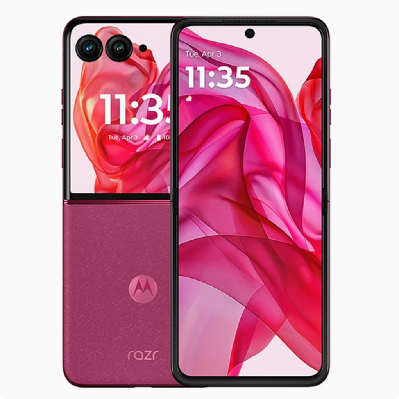 摩托罗拉(Motorola) razr 60Pro 12+512G 哥特玫瑰 AI元启版D第六代折叠屏手机5000万像素双主摄4.0英寸AI大外屏高清大图