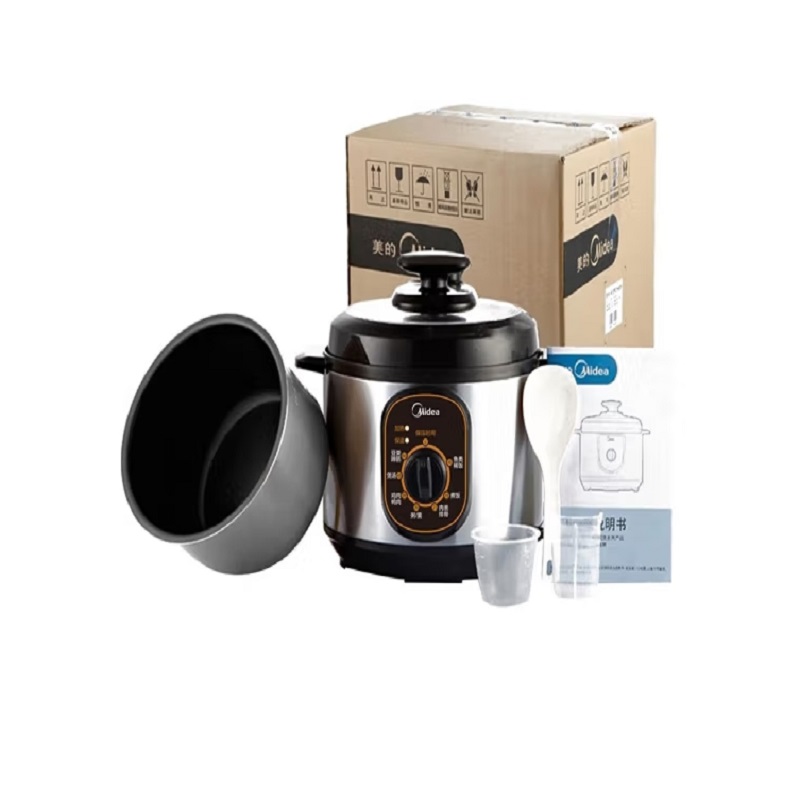 美的(Midea)电压力锅机械版旋钮控制可开盖加热高压锅家用智能MY-12CH402A高清大图