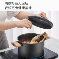 圈厨汤锅不粘锅家用高汤炖锅拉面锅 电磁炉闷烧煮锅油炸锅CM-TC01小米生态链