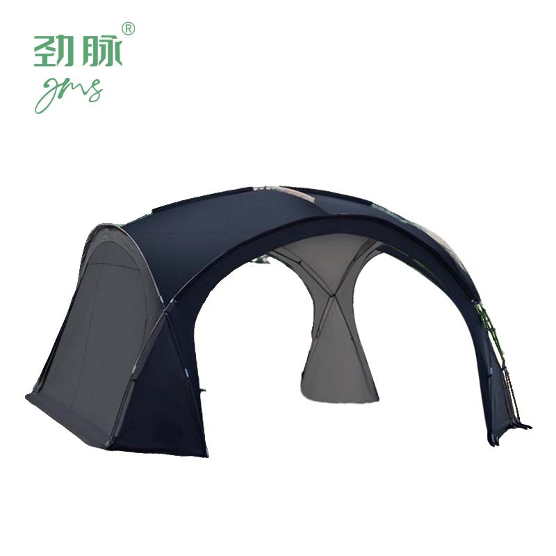 劲脉 穹顶帐篷 卡其色430*430*230CM+2面遮阳 顶高清大图