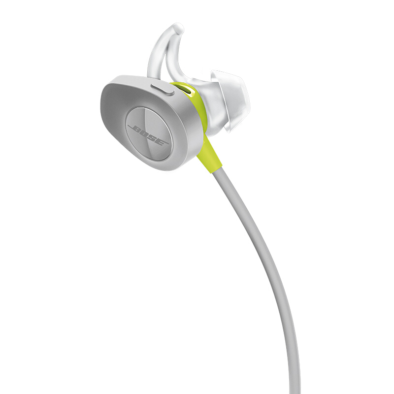 博士/BOSE SoundSport无线耳机 入耳式防汗防脱运动蓝牙耳麦 黄色高清大图