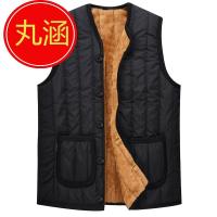 丸涵反季秋冬款男装中年棉衣男加绒厚中老年爸爸冬季外套棉服外衣棉袄