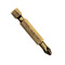 史丹利(Stanley)6.3MM系列 镀钛十字旋具头PH2x50mm x10 63-198T-23