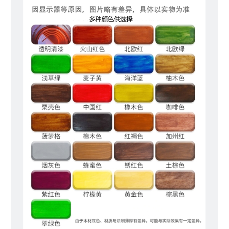 木器漆木油漆户外防腐耐候木油18L/桶 麦子黄 1桶