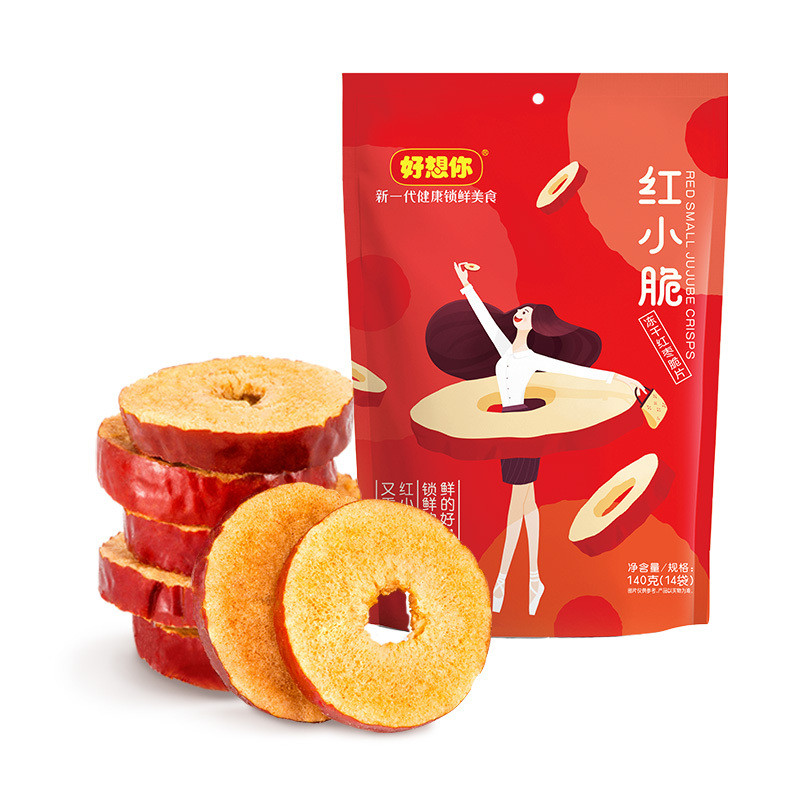 好想你 140g 红小脆(冻干红枣脆片)高清大图