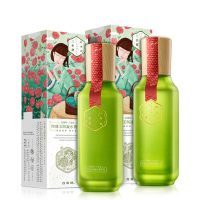 百雀羚(PECHOIN)三生花玲珑玉润护肤水乳套装(100ml+70ml)「深层润养 持久柔滑」补水保湿滋润通用