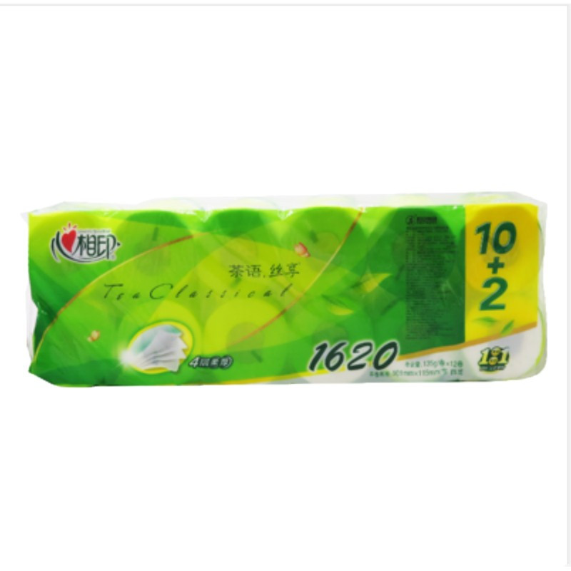 心相印 yjj-BT2812-茶语135克空心卷纸 单位:件