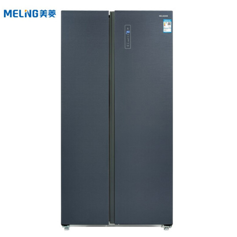 美菱(MELING) BCD-626WPB 626升风冷无霜0.1度一级双变频家用低噪节能嵌入式对开门冰箱