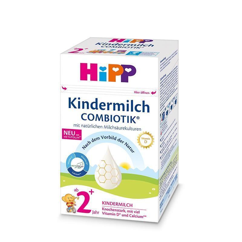 [3盒装 新效期2026年2月]德国原装进口Hipp喜宝有机益生菌婴幼儿奶粉牛奶粉2+ 2岁以上 600g 新旧随机