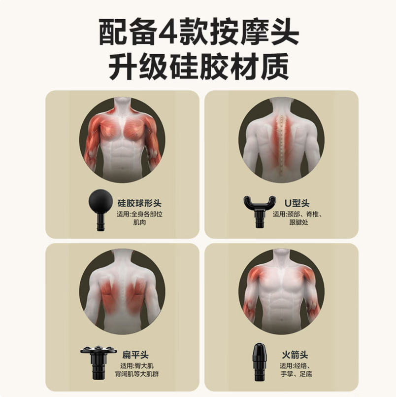 SKG S3139AB 筋膜枪F1系列1代 尊贵款*1高清大图