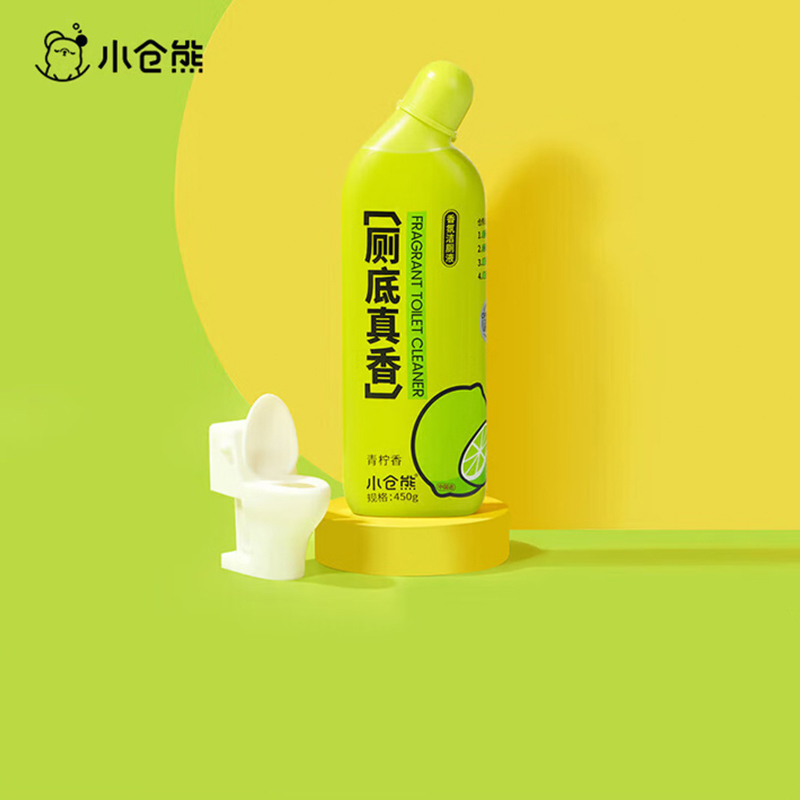 小仓熊 香氛洁厕液450g青柠*1瓶高清大图