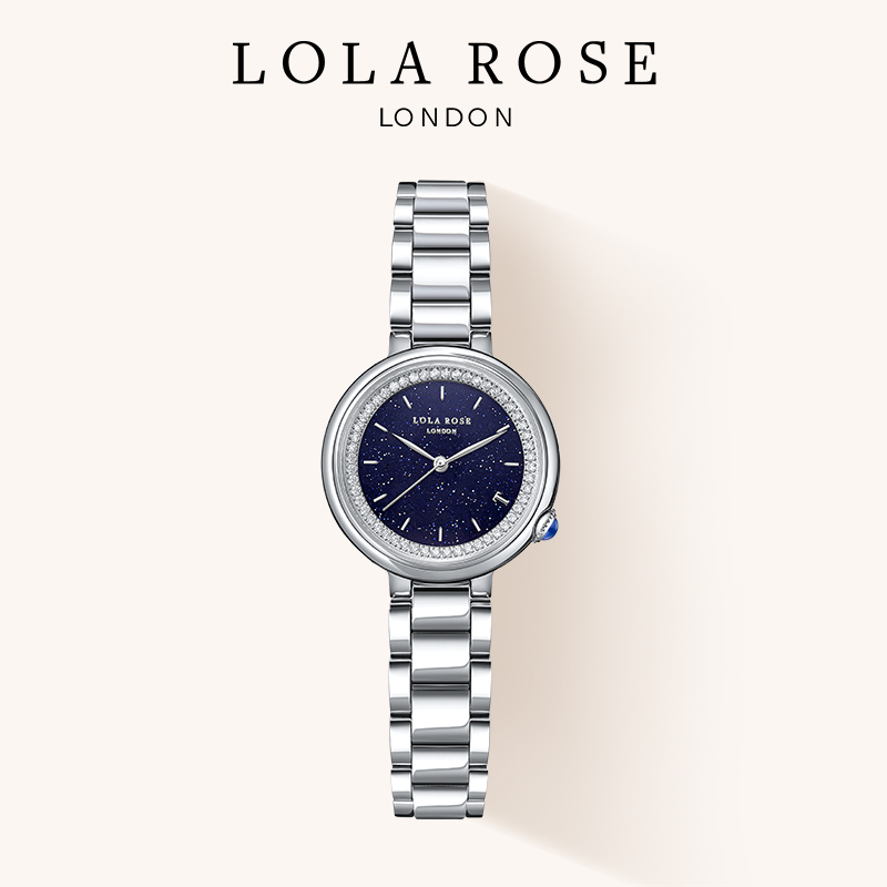 Lola Rose罗拉玫瑰 小绿表手表女款气质女士手表