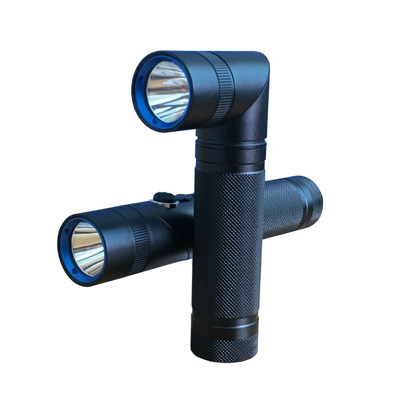 华燏 HY-DT207 DC3.7V 3W IP65 6000K白光 LED 多功能强光电筒 (计价单位:个) 黑色高清大图