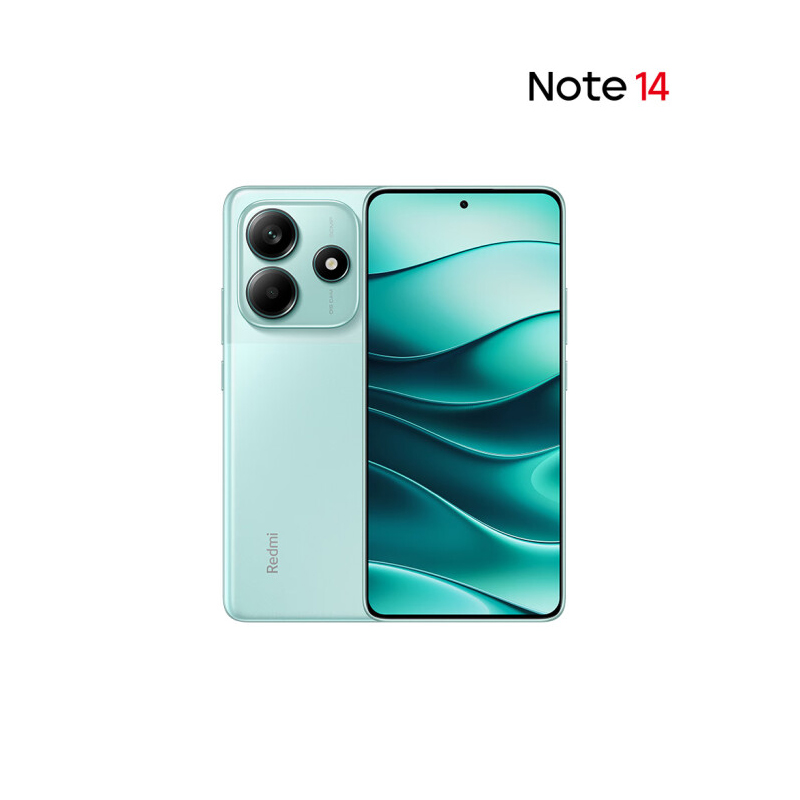 小米 Redmi Note14 幻影青 6GB+128GB 金刚品质 OLED直屏 5110mAh大电池 5G手机