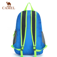 CAMEL骆驼户外双肩背包 男女款20L徒步登山 男女通用 双肩折叠包