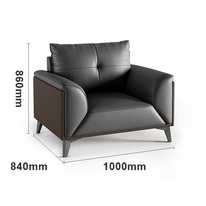 鑫睿辉 简约单人沙发 100*84*86cm 张高清大图