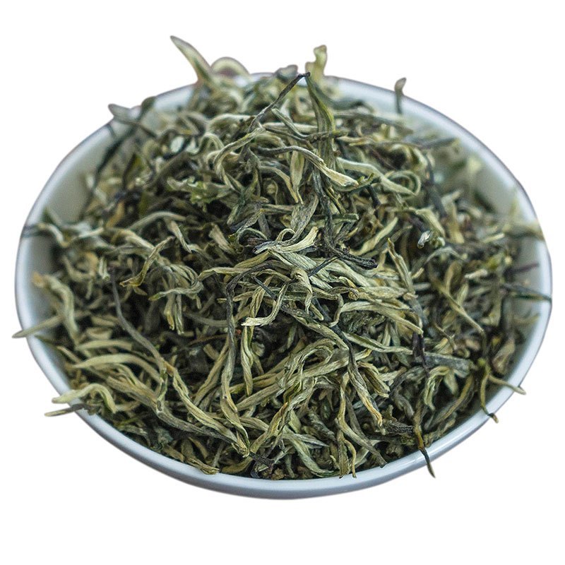茗纳百川 2022年春茶 云南炒青绿茶高山云雾 茶叶 明前浓香型散茶滇绿茶特级银丝500克 一斤装