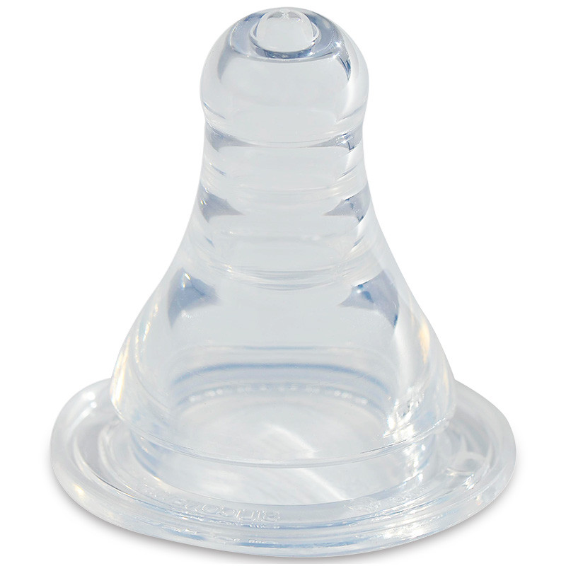 贝亲(pigeon)标准口径奶嘴M号单个装 ba25 硅胶材质高清大图