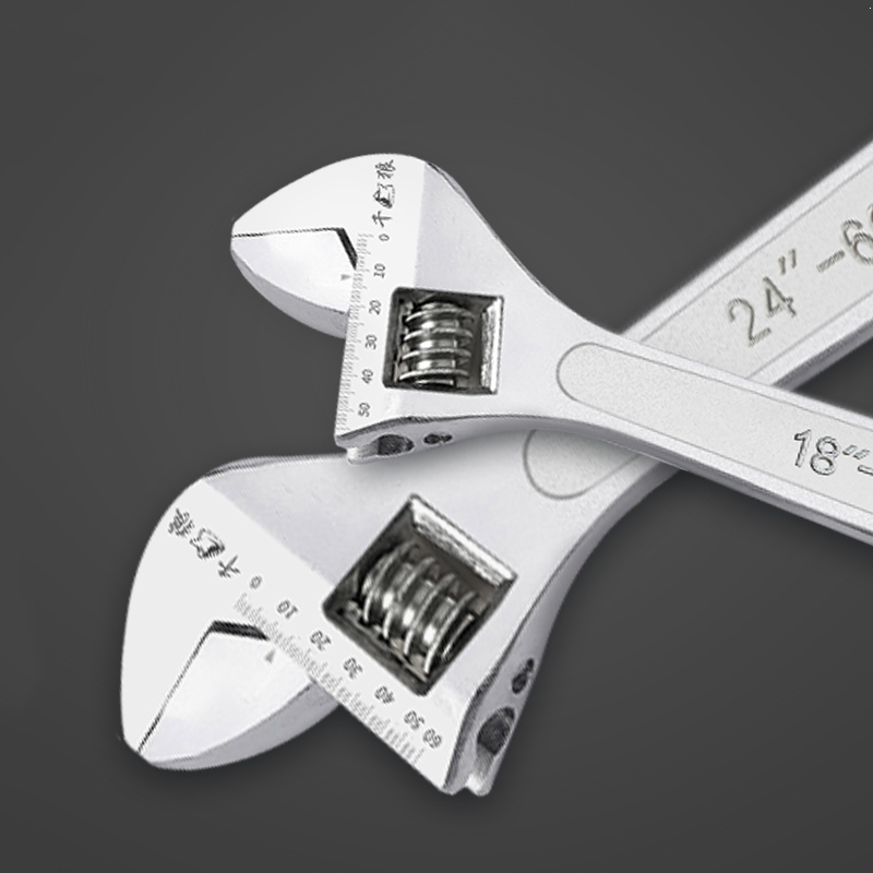 古达活动扳手工业级大口径高强度多功能工具小型活口扳手大开口