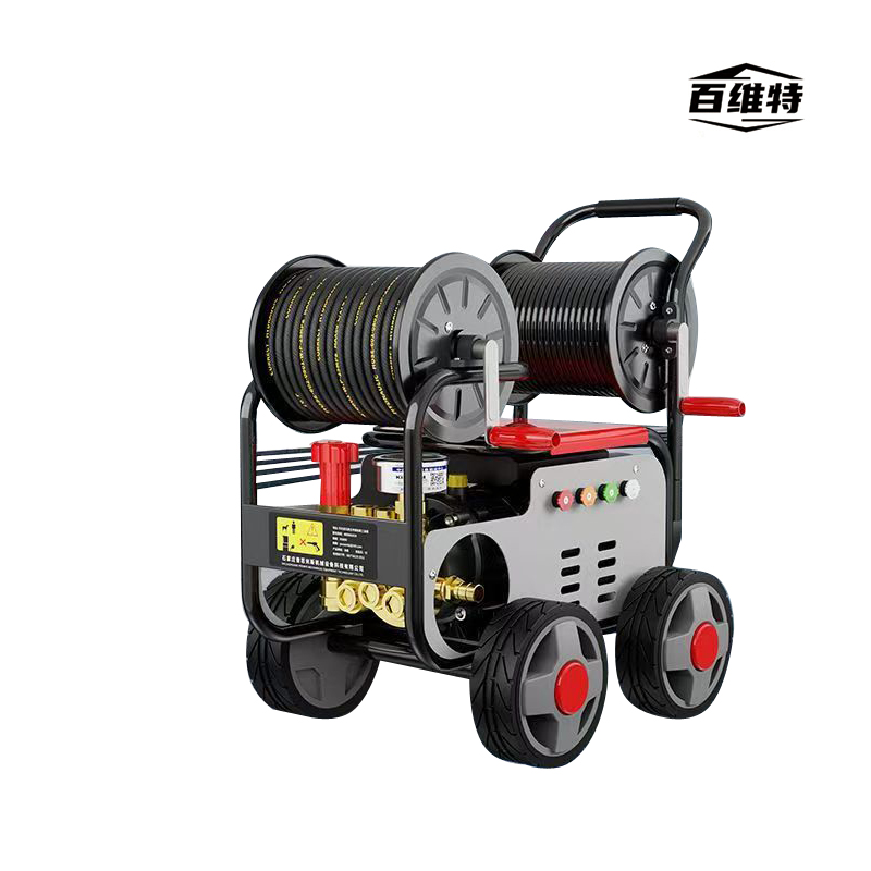 百维特 BWT-ST600型 电动高压清洗下水道疏通双用水枪高清大图