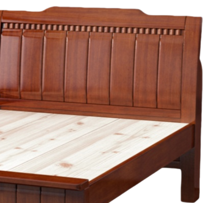 演发双人床1.8m+10cm垫高清大图