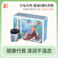双钱牌 红豆燕麦龟苓膏200g*12罐