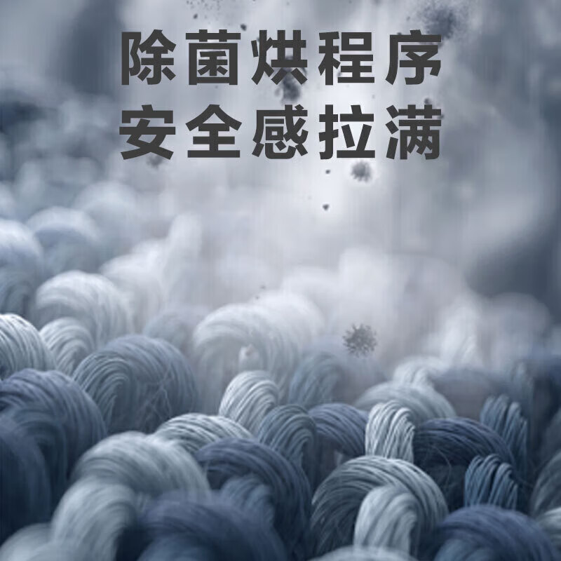 西门子WT25GMD10W10KG烘干机蚕丝护理除菌烘热泵式湖蕴蓝高清大图