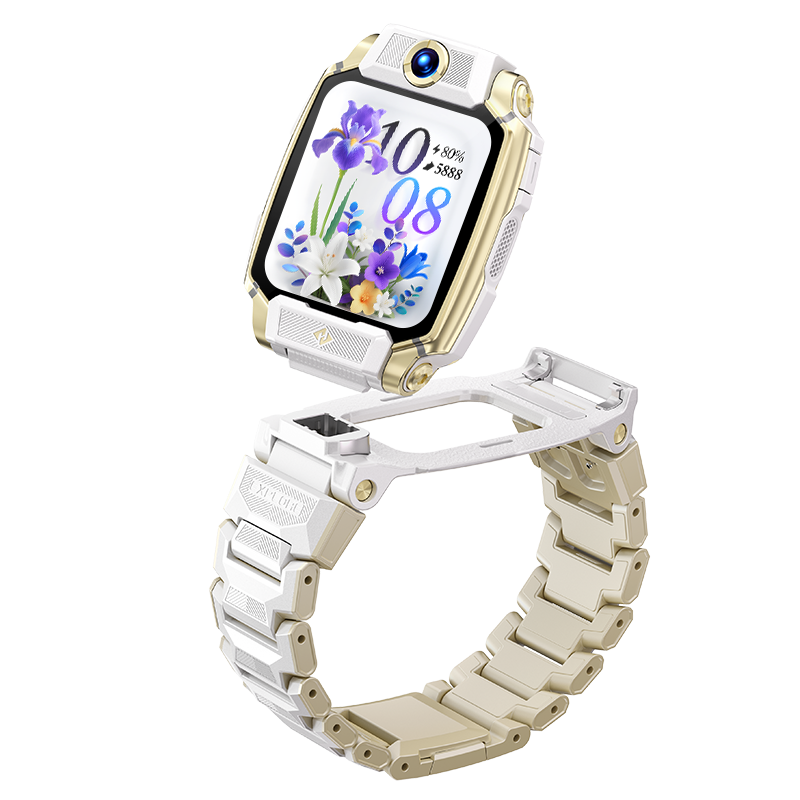 小天才儿童电话手表Z11少年版 雾凇白全球版防水GPS定位智能手表学生儿童移动联通电信4G视频拍照双摄手表手机男女孩高清大图