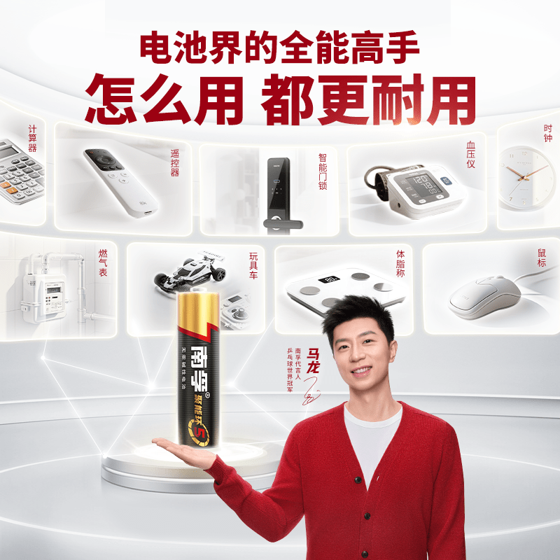 南孚 (NANFU) 7号碱性电池6粒/卡 一卡装高清大图