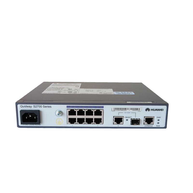 华为(huawei)S2700-9TP-EI-DC 直流供电上行自带千兆光口
