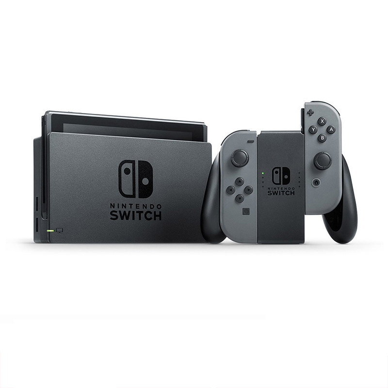 任天堂(NINTENDO)Switch掌上游戏机NDS掌机主机日版便携式游戏机黑色主机灰色手柄