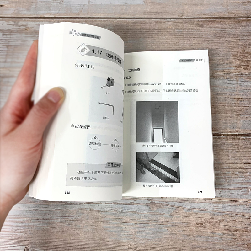 [正版]装修验房随身查装修验房小百科 毛坯房二手房精装房验收要点 室内装修设计验房随身查可携式一本通 零基房屋验收标准知高清大图