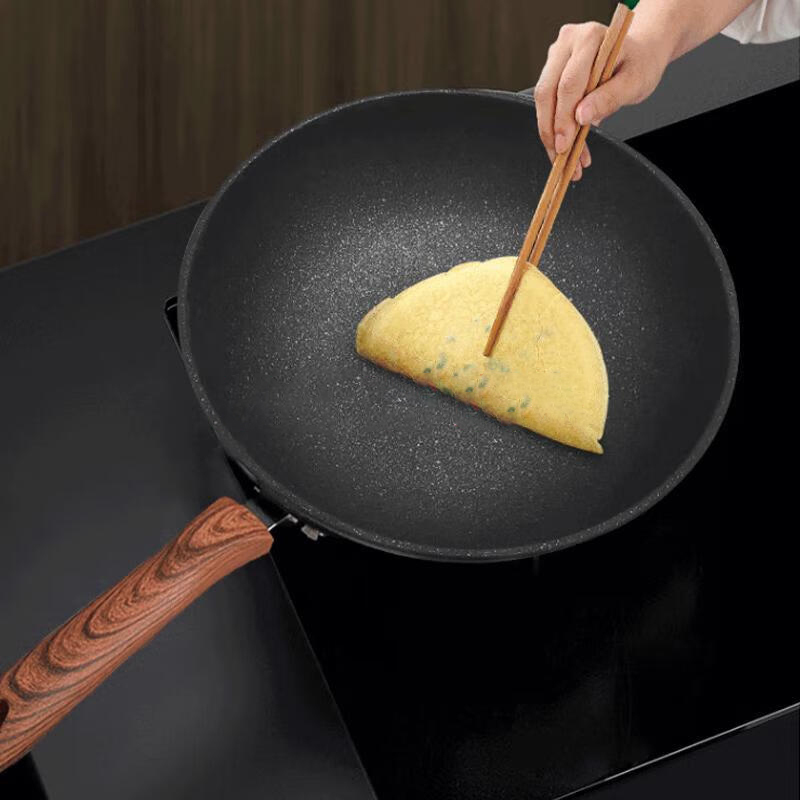 康佳(KONKA)麦饭石不沾炒锅KY-CG02M(S)30cm高清大图