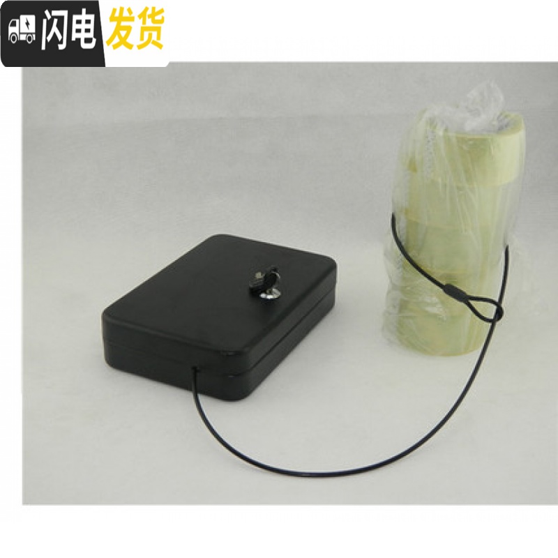 三维工匠 金属迷你车载双重保险箱带钢绳收纳盒 储藏盒车用置物箱高清大图