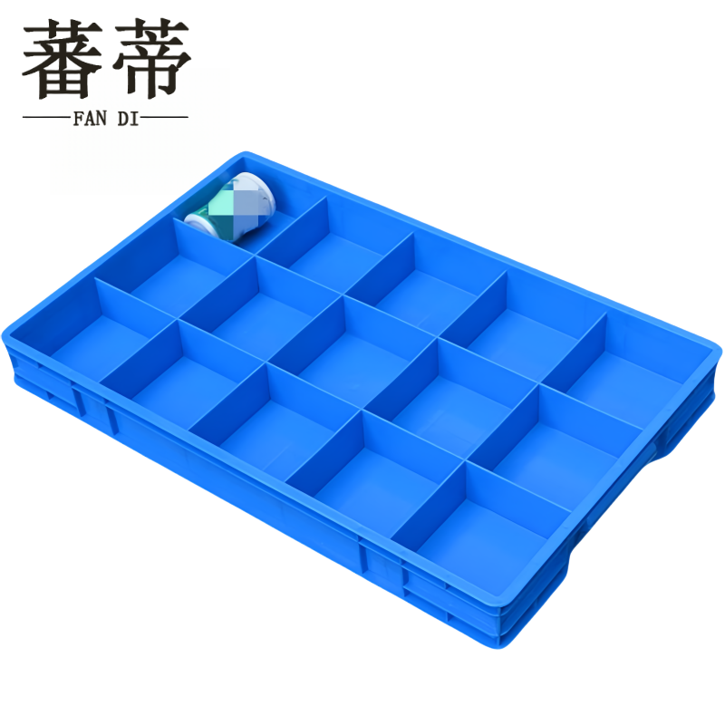 蕃蒂 塑料盒15格个