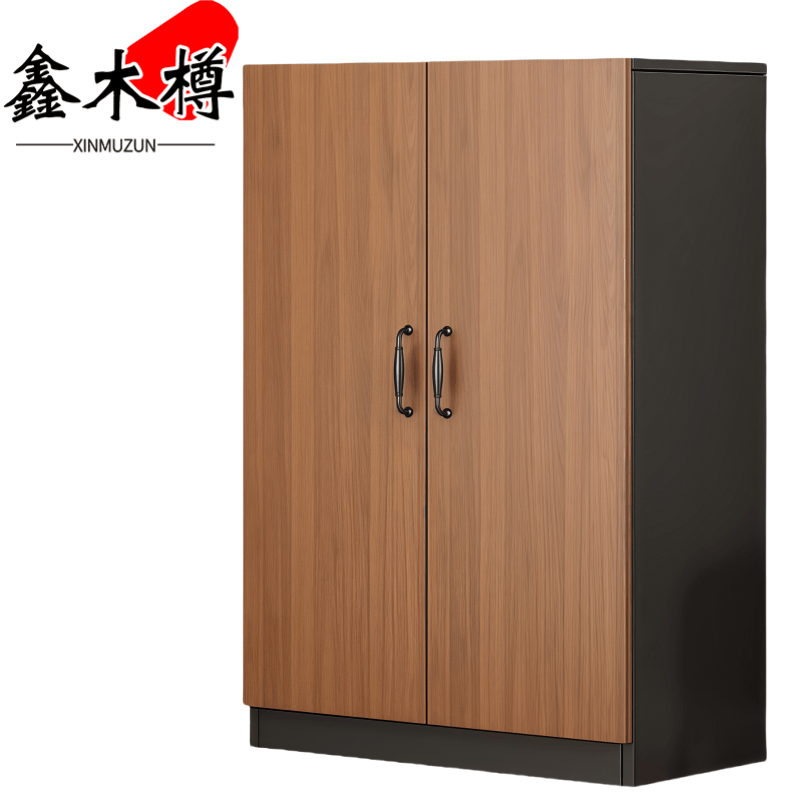 鑫木樽鞋柜80*32*95cm个高清大图