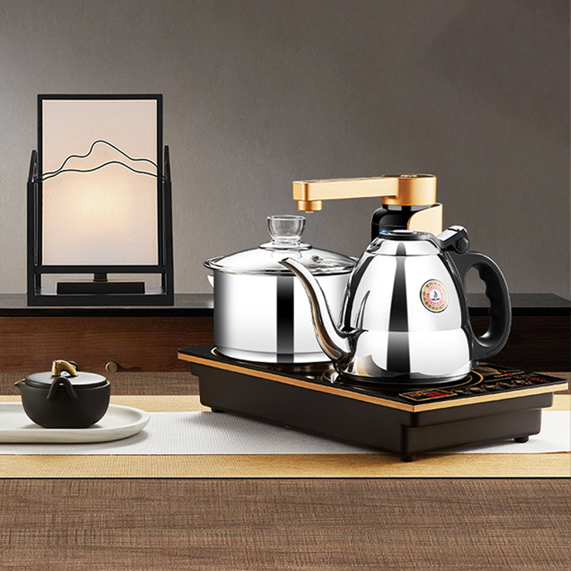 KAMJOVE/金灶Q9 全智能电磁茶炉 电茶炉 自动上抽水电磁炉茶具功夫泡茶功夫茶具自动上水壶茶艺炉食品级304不锈钢