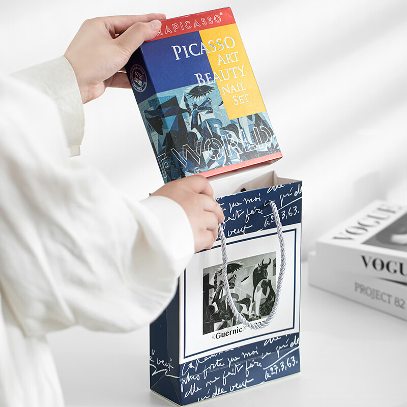 777(THREE SEVEN) 毕加索《格尔尼卡》美甲套装 9件套高清大图