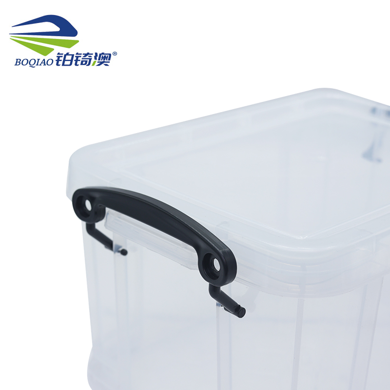 铂锜澳高透明收纳塑料箱 存储箱高清大图