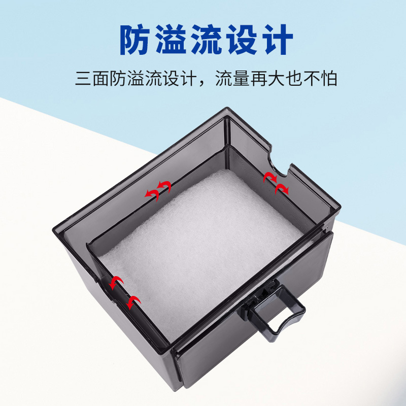 鱼缸过滤盒子上滤滴流盒外置上滤盒过滤上置鱼缸过滤器过滤设备高清大图