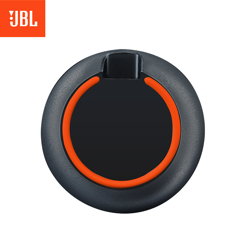 JBL TOWER SMART音乐城堡无线蓝牙音箱 智能音箱 WIFI语音声控智能家居音响 陪伴教育学习娱乐 黑色