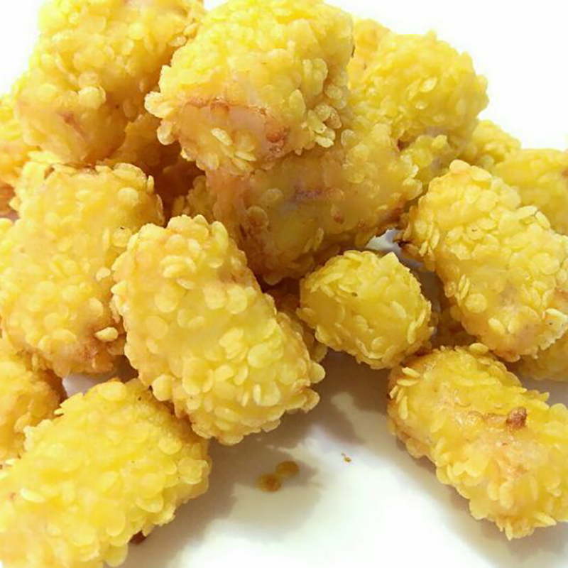 坤兴黄金蟹米花320g5盒蟹肉油炸食品