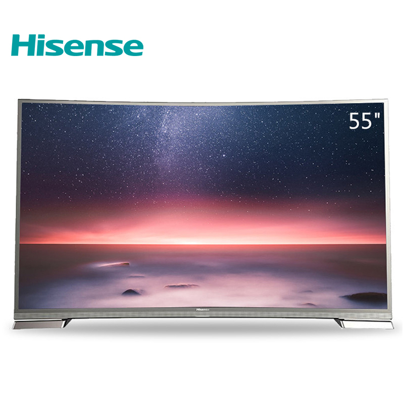 海信（Hisense）LED55N71UC 55英寸曲面量子点电视 4K 金属机身 高色域 液晶电视