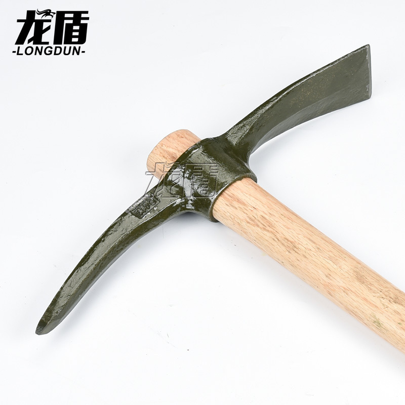 龙盾G102小镐 工兵镐小军镐战备镐十字镐57cm(1把)