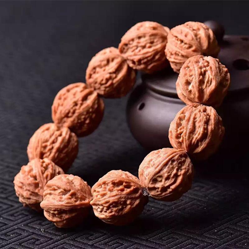 古玩精品文玩核桃串灯笼狮子头秋子核桃手串手链手捻提手把件送女朋友